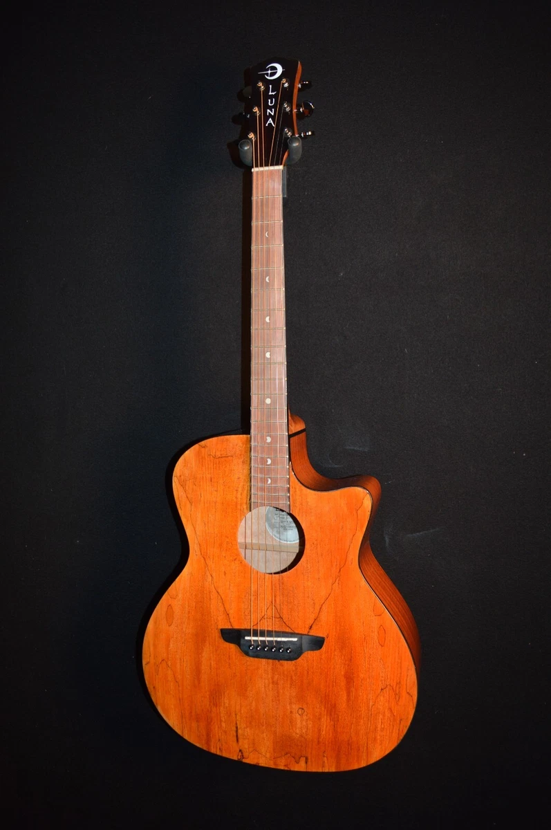 Luna gype spalt electric on sale acoustic guitar