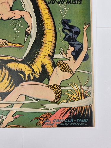 Jungle Comics #88 Fiction House 1951 Golden Age 1947 Crocodile Attack GGA Cover - Picture 3 of 8