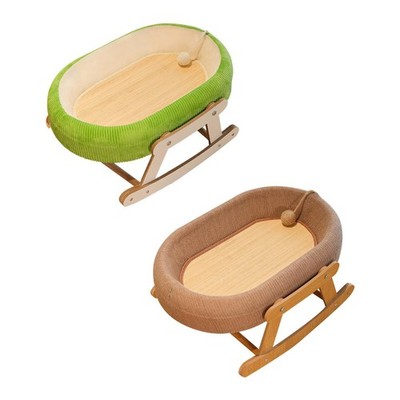 Katzenbett, Katzensofa, bequem, oval, atmungsaktiv, leicht zu montieren, Katzenbett,