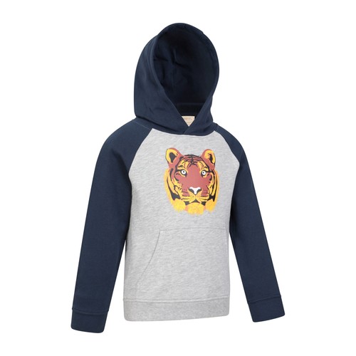 Mountain Warehouse Sudadera Terry Tiger de Orgánica para Niños/Niñas (MW2993) - Imagen 3 de 4