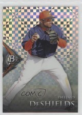 2014 Bowman Platinum Chrome Prospects X-Fractor Delino DeShields Jr #BPCP57 e5r
