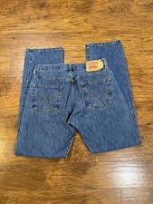 Vintage Levi  s 501 Button Fly Mens Jeans Size 30x34 Selvedge