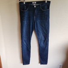 Judy Blue 8390 Dark Wash Skinny Jeans Womens 15/32 Made in USA Indigo Stretch