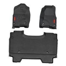 Elite Floor Mats for RAM 1500 Crew Cab 2019 Front  Rear 2019-2026 Red
