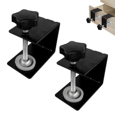 2 Pcs C Clamp Cabinet Installation Clamps, Universal Furniture Cabinet Face F...