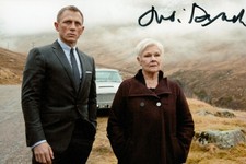 Dame Judi Dench Hand Signed 6x4 Photo James Bond 007 M Red Joan Autograph + COA