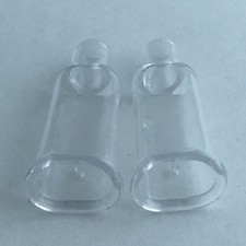 2PCS Small Plastic Vacuum Cupping Acupuncture Cupping For Vacuum Spray Machine