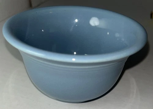 FIESTA~ Homer Laughlin~Bouillon Cup~Custard Cup~periwinkle