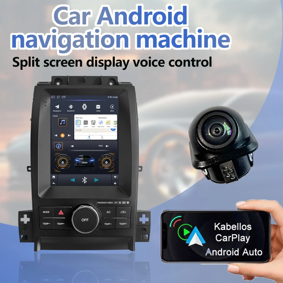 Fit Ford Taurus 2013-2019 Android Radio Carplay Wifi Gps BT Car Stereo Head Unit - Image 2 of 4