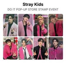 Stray Kids DO IT POP-UP STORE STAMP EVENT Official Photocard KPOP Special Gift