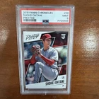 2018 Panini Prestige Shohei Ohtani Baseball Rookie Card #28 (PSA 9)