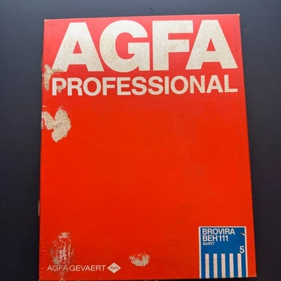 Agfa Brovira BEH111 Grade 5 Glossy Baryt 11x14 Photo Paper 50 Sheets DW Open Box - Image 1 of 4
