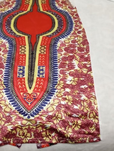 African Dashiki Midi Dress Soft, Comfortable and Super Stretchy Midi Dress - Picture 6 of 12