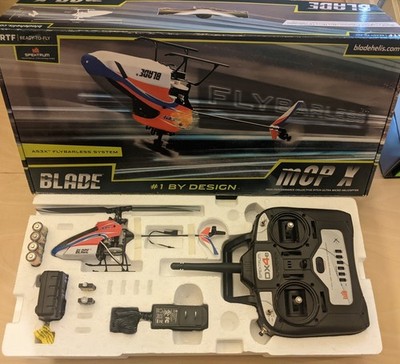 Blade MCP X RC Helicopter BLH3500 with Spectrum DX4e Transmitter Li-Po Batteries