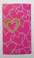 750 JEWELRY TAGS MERCHANDISE HANGTAGS PRICE TAGS WITH 750 PLASTIC LOOPS