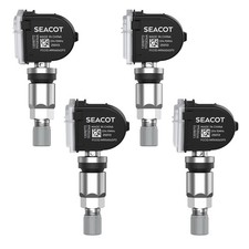 TPMS Sensor GM, 4-Pack 315Mhz Tire Pressure Sensor Replacement for Chevy Silvera