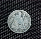 1876-S Liberty Seated Dime , FILLER- Environmental  Find