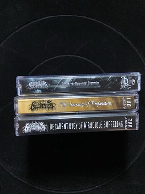 Insidious Decrepancy Cassette Lot Of 3 (preowned - Info In