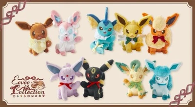 Pokemon Center Eevee Collection Plush doll Toy 9 types New Japan Exclusive gift
