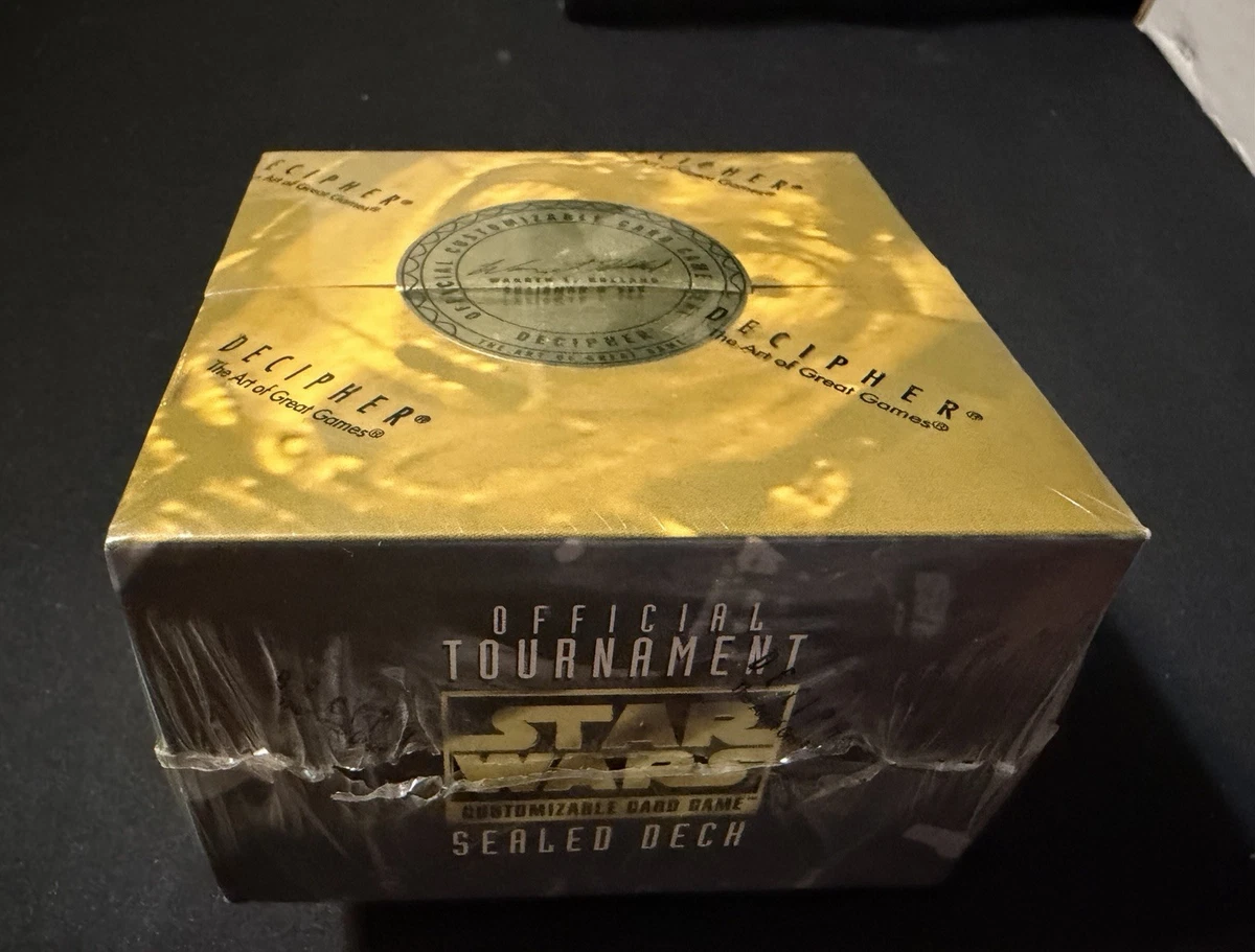 Star Wars CCG Sealed Collectible Card Game Decks & Kits for sale