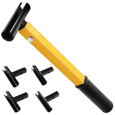 4-in-1 Heavy Duty Door Hinge Adjusting Tool - Gap Bender Wrench for Repair