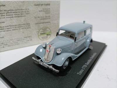Autocult 1:43 Tatra 57B Sanitka Sodomka 1940 Car Model
