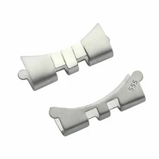 2 PCS 555 END LINK PIECE FOR 62510H JUBILEE BAND ROLEX 16014 14060 20MM FAT BAR