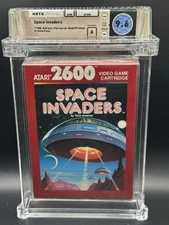 Atari 2600 Space Invaders - 9.6 A - Graded-sealed-new- Wata