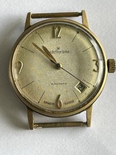 montre automatique homme Ébauche Suisse Swiss 33 Mm Michel Herbelin Vintage Date
