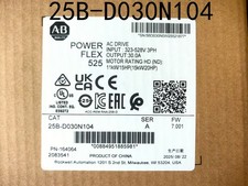 2025 New Allen-Bradley 25B-D030N104 Ser A PowerFlex 525 15kW 20Hp AC Drive