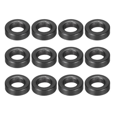 #ad 12 Pcs Carbon Steel Flat Washer Fits M8 x 16mm x 5mm Black Washer Fits AU $14.52