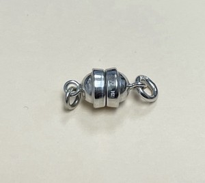 14k white gold magnetic clasp