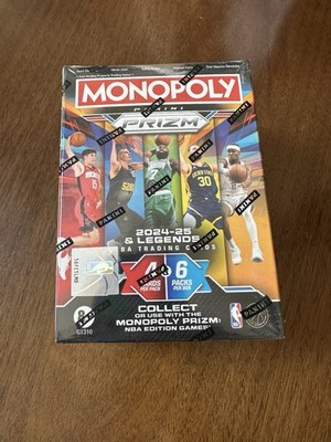 2024-25 Panini Prizm Monopoly NBA Basketball Blaster Booster Box Sealed New
