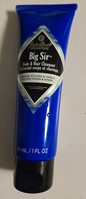 Jack Black Big Sir Body & Hair Cleanser 1 Oz Marine Accord & Amber