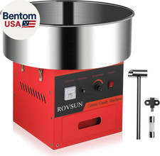 21 Inch Cotton Candy Machine, Commercial Cotton Candy Maker Machine Electric Can