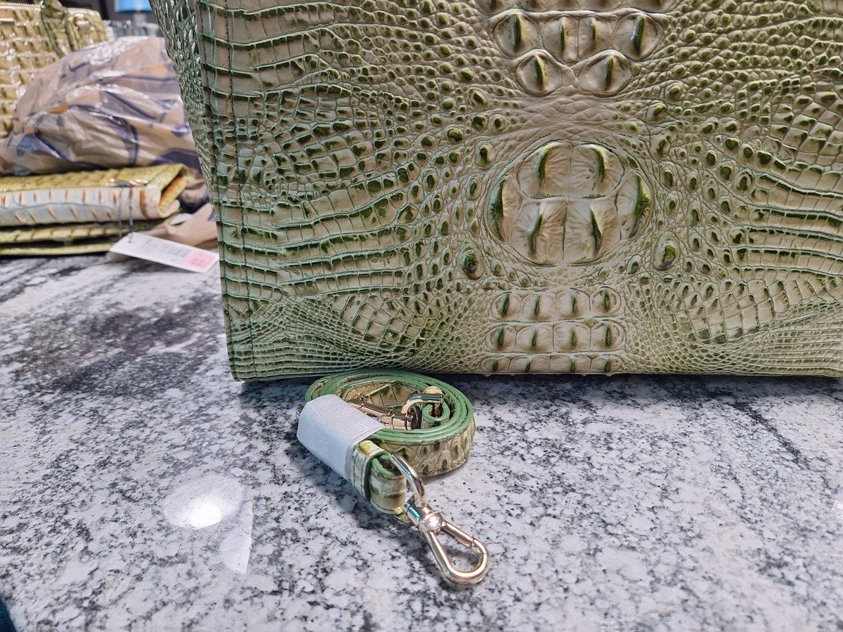 Brahmin Melbourne Collection Megan Fern Leather Tote Bag | eBay