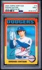 2024 Topps Heritage 1975 Topps in 3d Shohei Ohtani #753D-16 PSA 9 SP