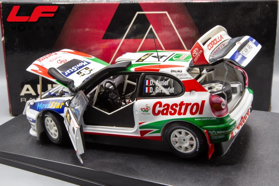 1:18 Toyota Corolla WRC #4 1999 Safari Rally Kenya - Autoart - Immagine 4 di 4