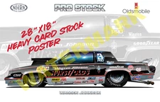 Warren Johnson Hurst Olds Pro Stock Poster-Banner Print-012
