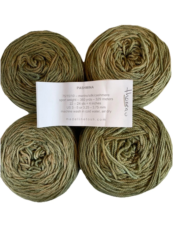 Hilo MadelineTosh Pashmina en Thoreau, lote de 4 bolas Foto 3 de 3