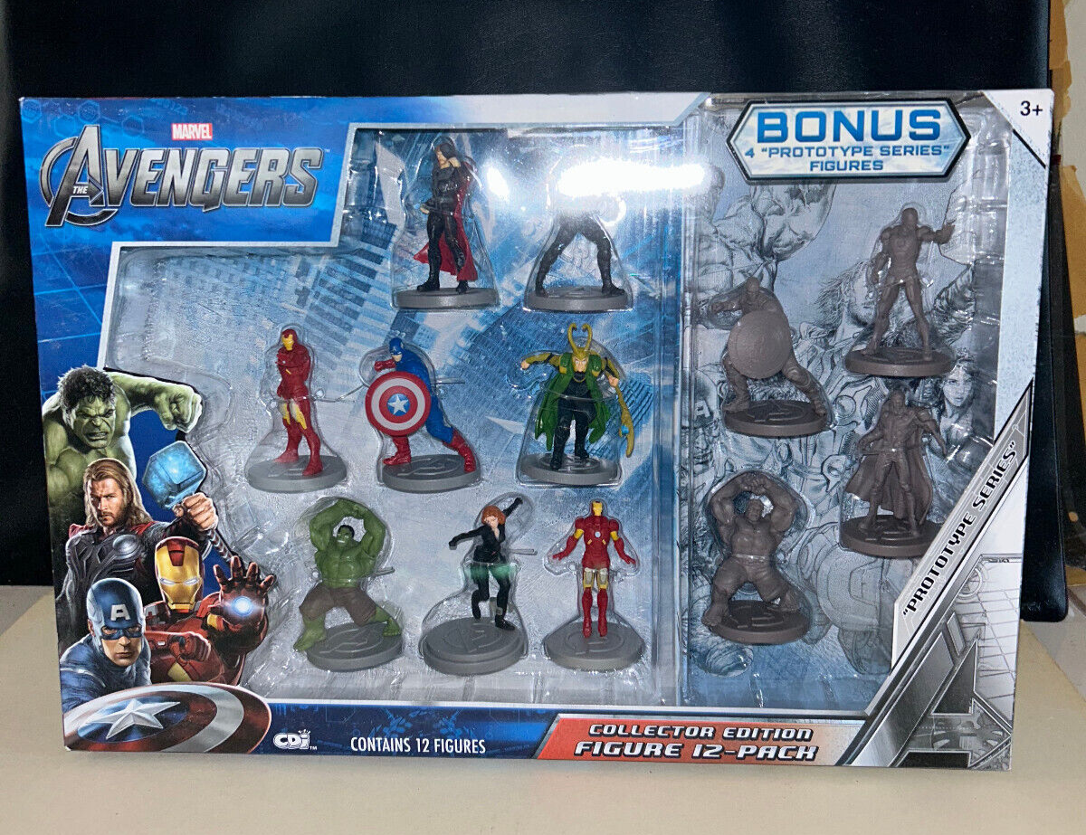 マーベル Collector's Edition アベンジャーズ・アッセンブル NEW* Marvel Avengers Collector Edition 12 Figure Pack Prototype