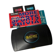 Tiger Quiz Wiz Electronic Question And Answer Game With 2 Cartridges Vintage