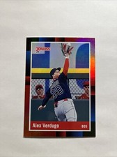 2022 Panini Donruss - Retro 1988 Holo Red #237 Alex Verdugo