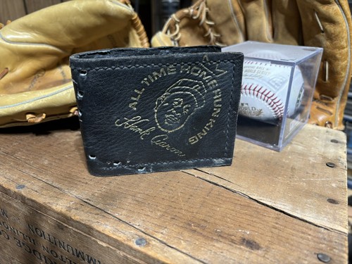 Hank Aaron Baseball Glove Wallet