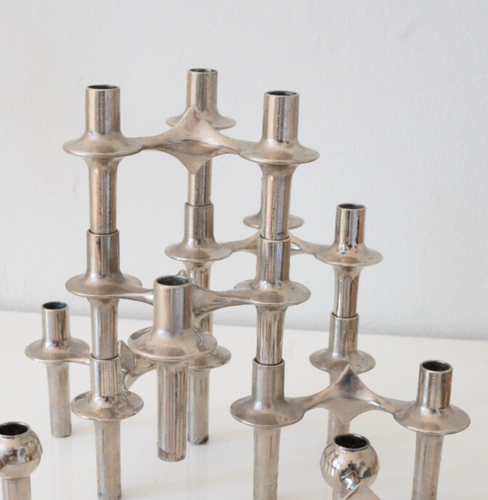 5x Kerzenhalter Quist Bmf Space Age