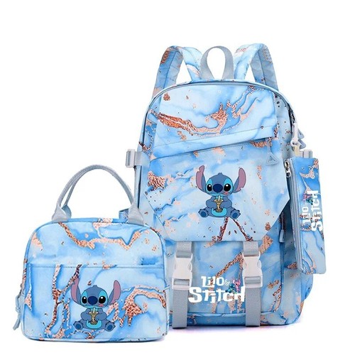 Disney Lilo Stitch Mochila Escolar Set Mochila Niños Niñas Mochila Escolar Bolso - Imagen 3 de 15