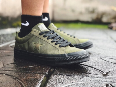 Converse One Star x Carhartt waterproof Cordura US6.5