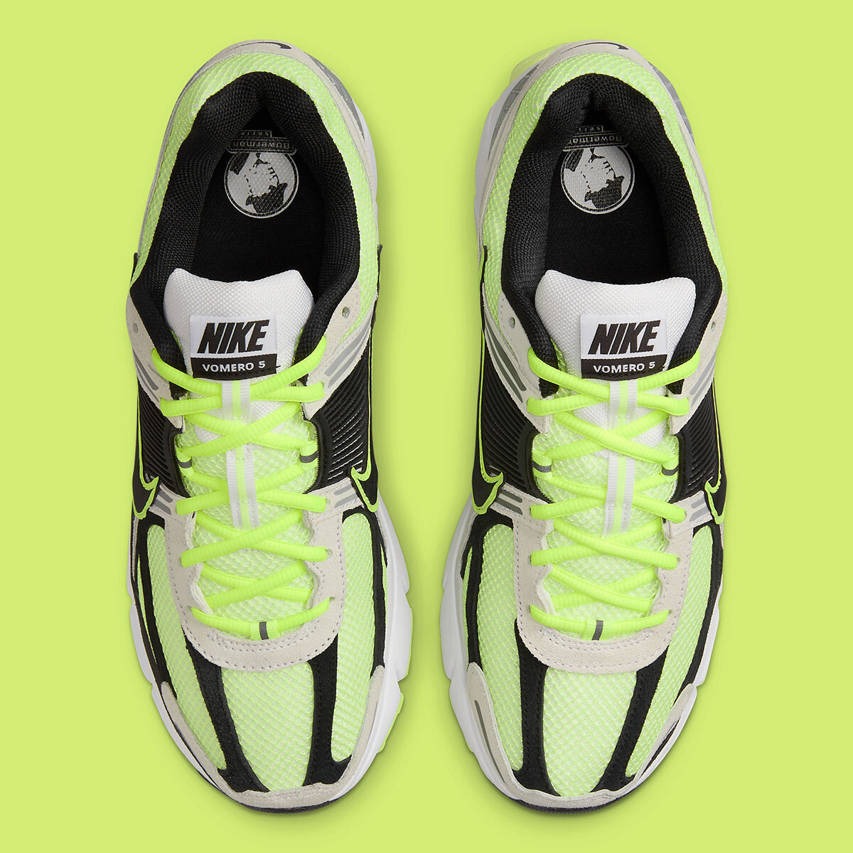 Nike Air Zoom Vomero 5 Volt Life Lime Metallic Platinum Grey Nike Air Zoom Vomero 5 Volt Life Lime Metallic Platinum Grey