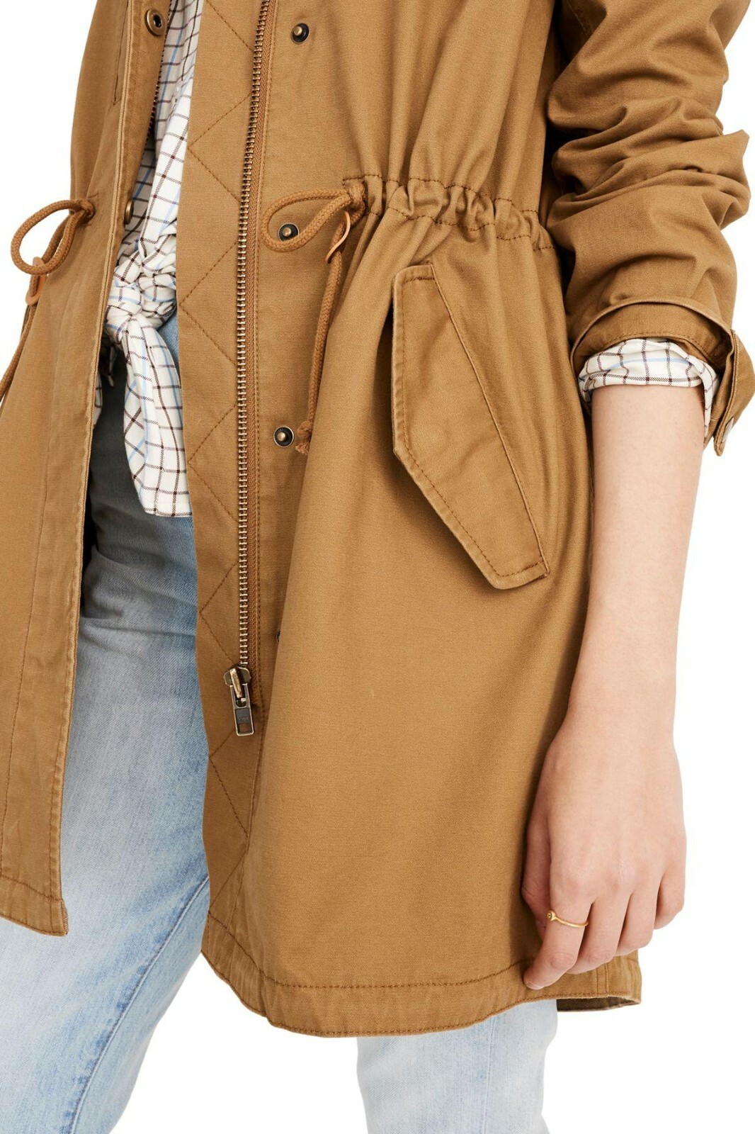 NWT Madewell Fishtail Anorak Jacket in 