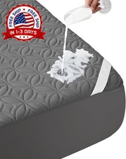 Protector de colch n impermeable, protector de colch n tama o king